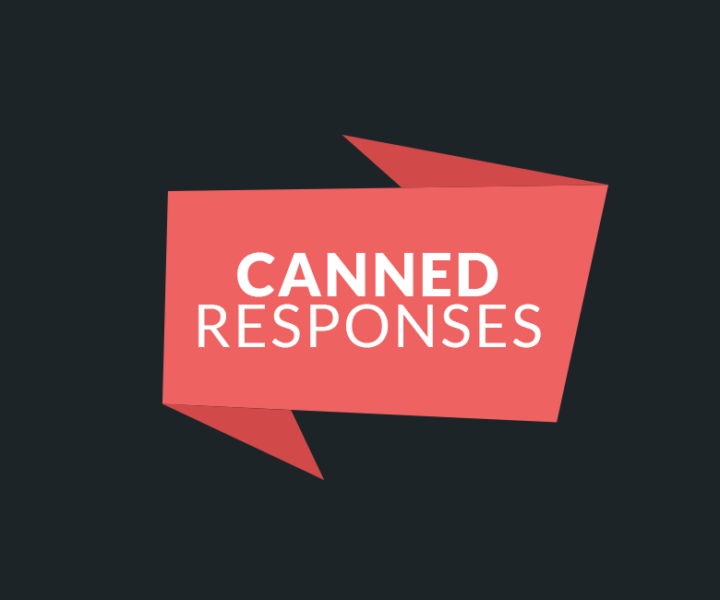 CannedResponse